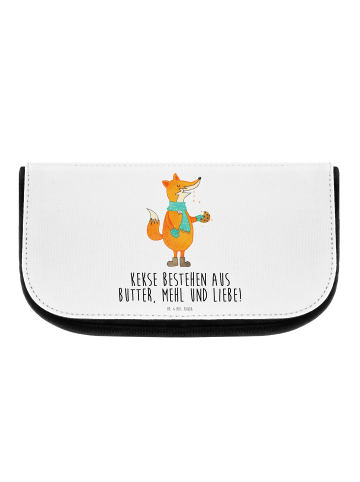 Mr. & Mrs. Panda kulturtäschchen Fuchs Keks mit Spruch in Weiß