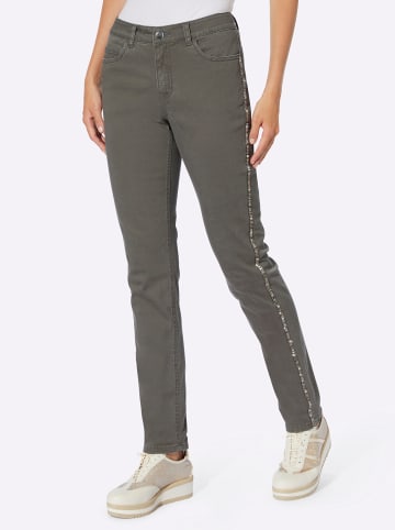 Heine Jeans in khaki