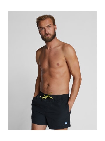 North Sails Badeshorts in Schwarz