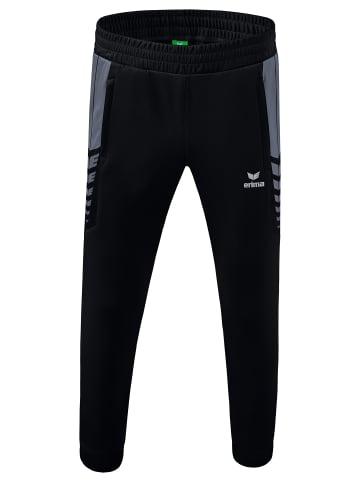 erima Herren Six Wings Trainingshose in schwarz/slate grey