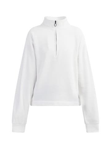 DreiMaster Maritim Sweatshirt-Troyer in Weiss