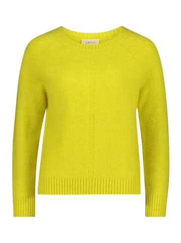 CARTOON Strickpullover mit Rundhalsausschnitt in Neon Yellow