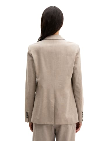 Marc O'Polo Doppelreiher Blazer slim in Chalky Brown Melange
