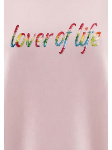 IZIA Women Sweatshirt in Light Rose