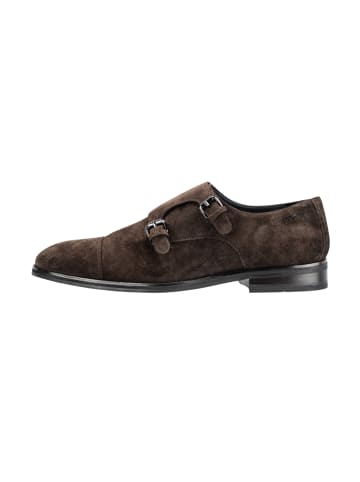 JOOP! Lace Up 'Velluto Kleitos Monk in Dunkelbraun'