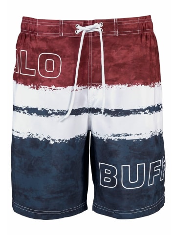 Buffalo Badeshorts in marine-rot