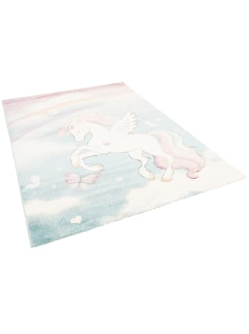 Pergamon Kinder Teppich Maui Kids Pastell Einhorn in Bunt