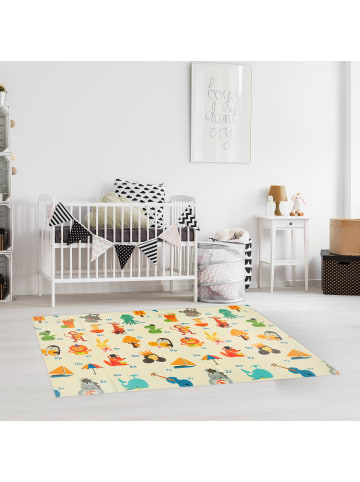 relaxdays Spielmatte in Bunt - (B)200 x (T)150 cm