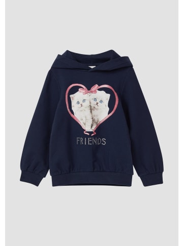 s.Oliver Sweatshirt in 5836_tiefblau