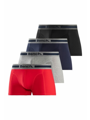 Bench Boxer in rot, grau-meliert, navy, schwarz