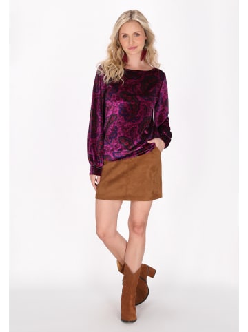 usha FESTIVAL Women Blouse in violet multicolor