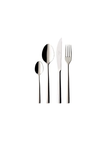 Villeroy & Boch Tafelbesteck 4tlg. Piemont in silber/platin