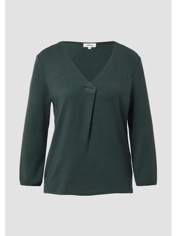 s.Oliver T-Shirt in 69W8_tannengrün