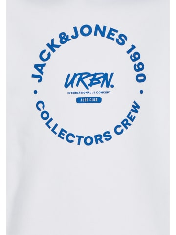 JACK & JONES Junior Hoodie 'Simon' in weiß