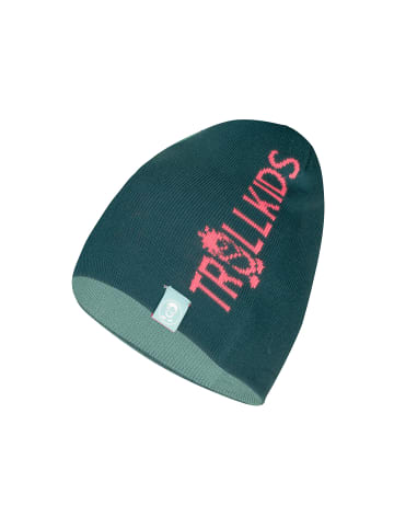 Trollkids Beanie Troll Long in dusty teal