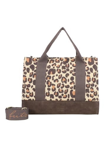 Fritzi aus Preußen Tote Bag Leo Camel in Beige-Braun