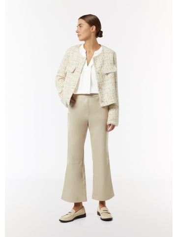 comma Bluse langarm in Weiß
