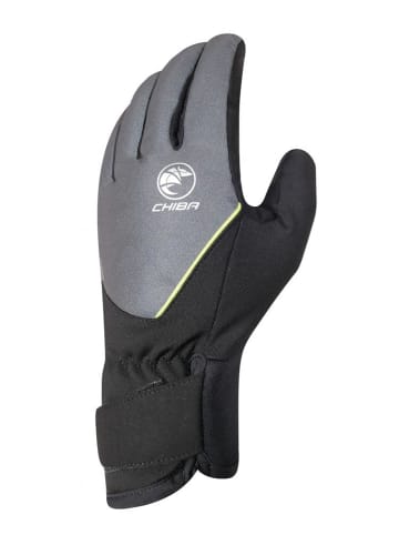 Chiba Roadmaster Reflex - Winter-Radhandschuhe S, Schwarz reflex/