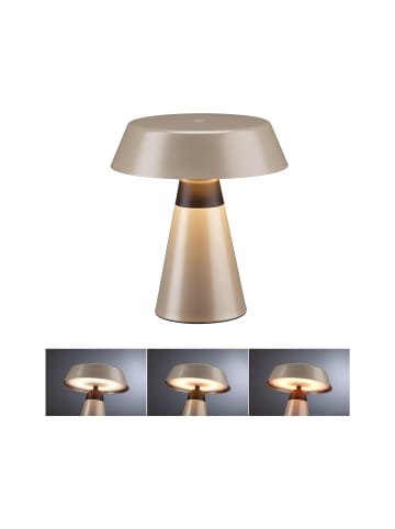 paulmann Akkuleuchte Lirox IP44  White Switch Champagner, Schwarz