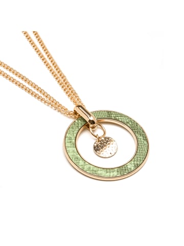 Luxenter Halskette Amta mit 18 Karat Goldfinish – AMTA