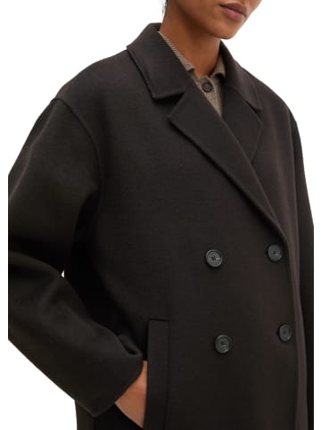 Marc O'Polo Wollmantel relaxed in Black Ink