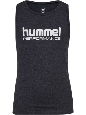 Hummel Hummel T-Shirt Hmljr Top Multisport Mädchen in BLACK MELANGE