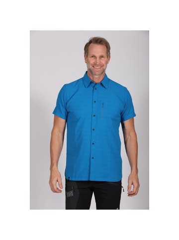 Maul Sport Irschenberg XT - 1/2 Hemd elas in Blau3064