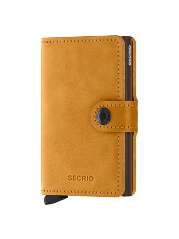 Secrid Vintage Miniwallet - Geldbörse RFID 6.5 cm in ochre