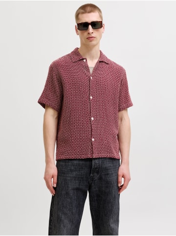 Jack & Jones Hawaii-Hemd in Cabernet