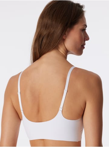 Schiesser Bustier Invisible Soft Padded in weiss