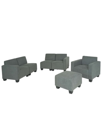 MCW Modular Sofa-System Moncalieri 3-1-1-1, Grau