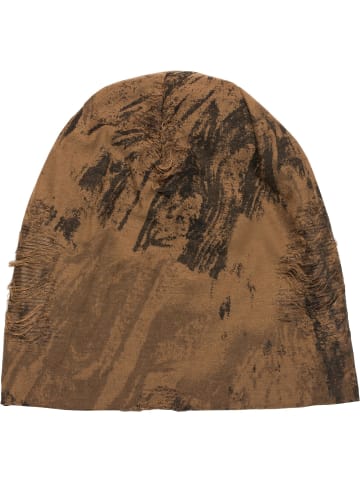 styleBREAKER Beanie Mütze in Cognac