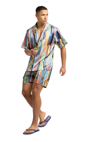 Carlo Colucci Hemd Egetmann in Petrol