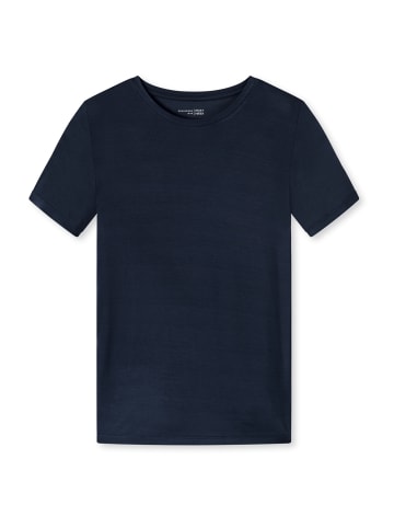 Schiesser T-Shirt Mix+Relax in Blau