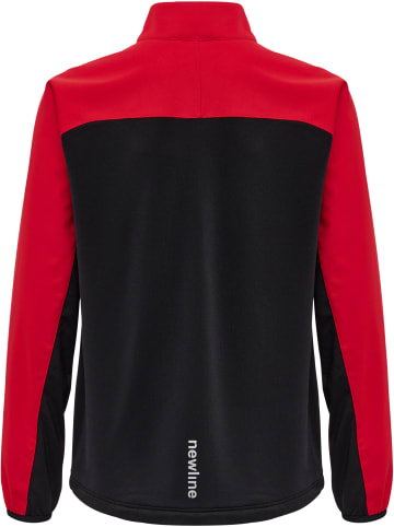 Newline Reißverschluss Jacke Reflektierend Logo Kids Core Kinder in TANGO RED