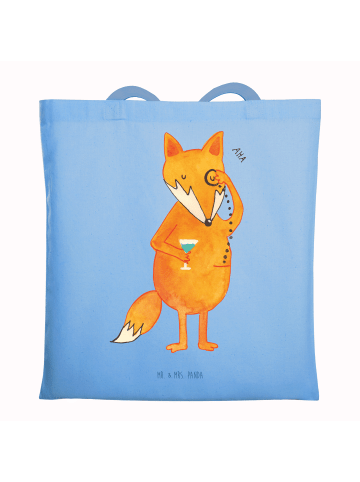Mr. & Mrs. Panda Tasche Fuchs Lord ohne Spruch in Sky Blue