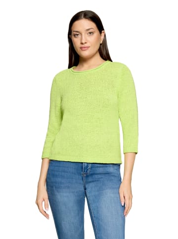 Betty Barclay Strickpullover mit 3/4 Arm in Green Glow