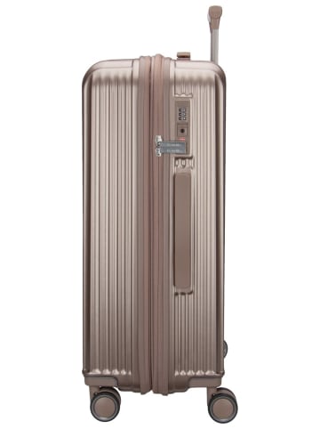 travelite Trolley Paros 4W Trolley M in Cappuccino