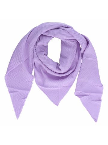 COFI 1453 Lian Schal Halstuch Elagentes Modeaccessoires aus 100% Baumwolle in Violett