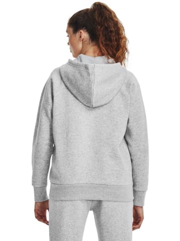 Under Armour Hoodie "UA Rival Fleece Fullzip Hoodie" in Gray
