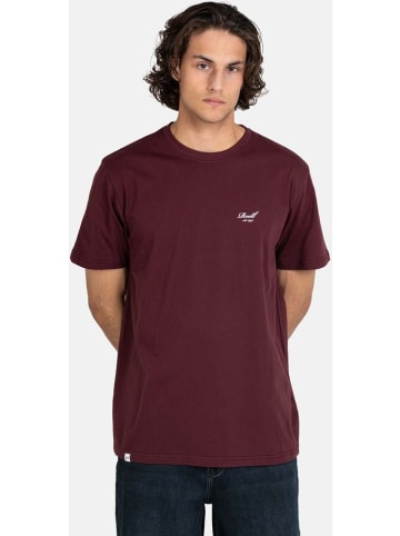 Reell T-Shirt "Staple Logo T-Shirt" in Braun