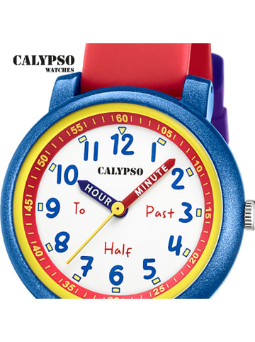 Calypso Analog-Armbanduhr Calypso Junior rot mittel (ca. 32mm)