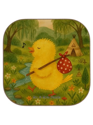 Mr. & Mrs. Panda Untersetzer Küken Wander Design ohne Spruch in Weiß