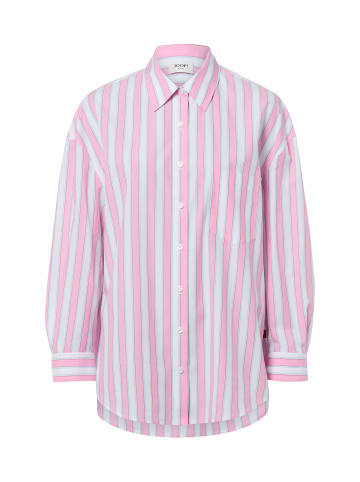 JOOP! Bluse Brenda in rosa weiß