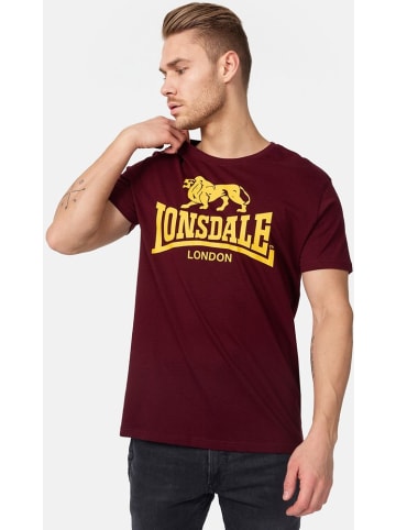 Lonsdale T-Shirt "Logo" in Rot