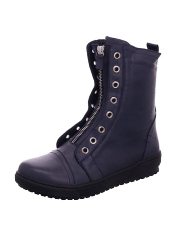 Esgano Schnürstiefel in dunkelblau