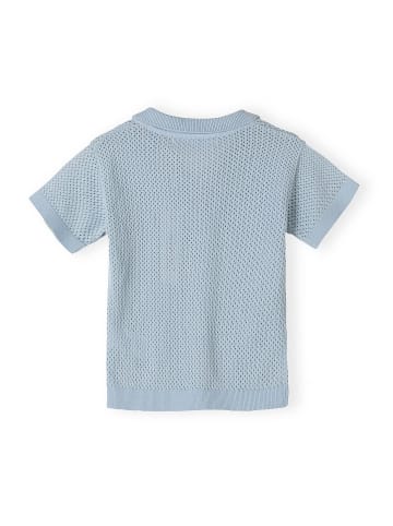 Minoti 2-tlg T-Shirt & Shorts 29KNIT201 in hellblau