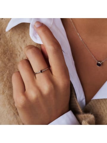 Violet Hamden Ring Venus mit Zirkonia in Silber