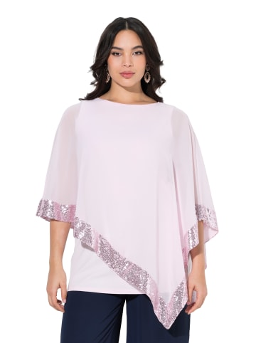 Ulla Popken Bluse in zartrosa