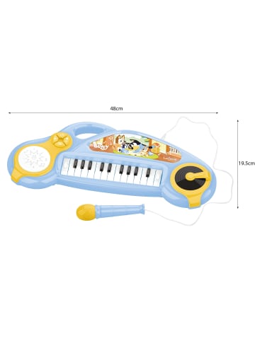 LEXIBOOK® Bluey Elektronisches Keyboard mit Lichteffekten 24 Tasten